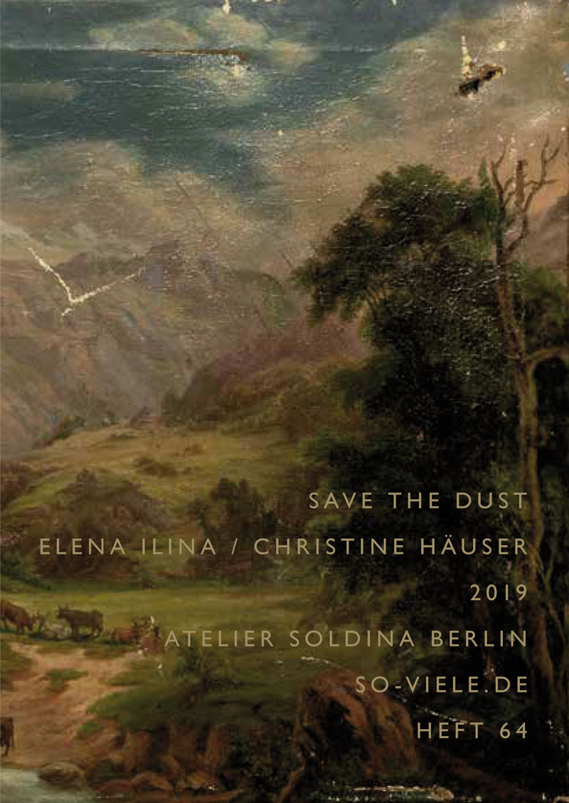 so-viele Heft 64 Elena Ilina / Christine Häuser - Save the dust